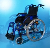 Scaun cu rotile second hand B+B - latime sezut 43 cm