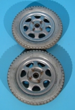 Roata originala cu cauciuc plin pentru carucior electric - 62-203 (12 1/2 x 2 1/4) - set