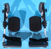 Suporti pentru sprijin picioare scaun cu rotile - set