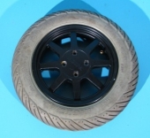 Roata originala cu cauciuc plin pentru carucior electric Meyra Optimus 1 3.00-10