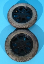 Roata originala cu cauciuc plin pentru carucior electric Meyra Optimus 1 3.00-10 - set