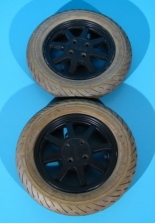 Roata originala cu cauciuc si camera pentru carucior electric Meyra Optimus 1 3.00-10 - set